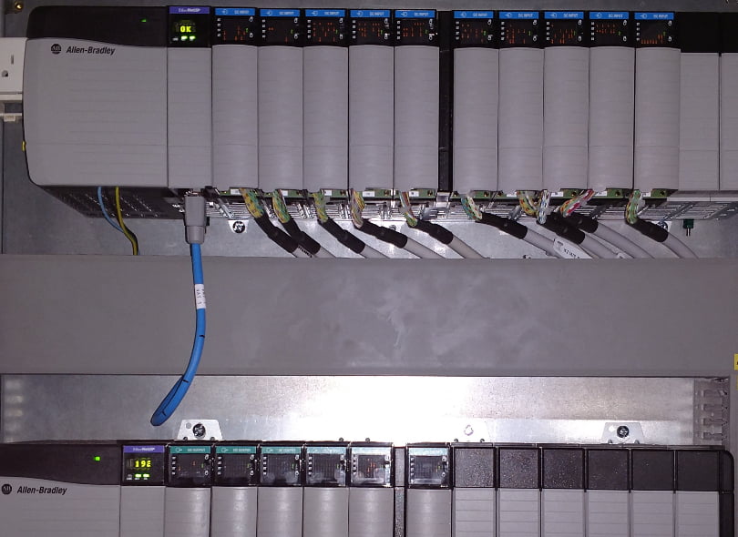ControlLogix PLC Upgrade - small Allen-Bradley ControlLogix racks